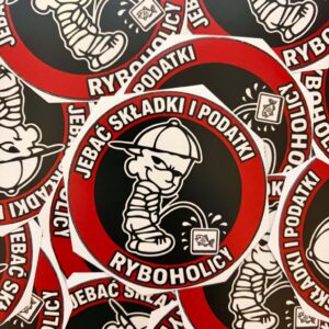 naklejka „jebaĆ skŁadki i podatki”